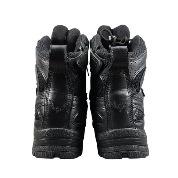 Thorogood Shoes Mens 8.5 Boots Work Comp Toe Leather Zip Lace Up Wide Fit Black main image 15